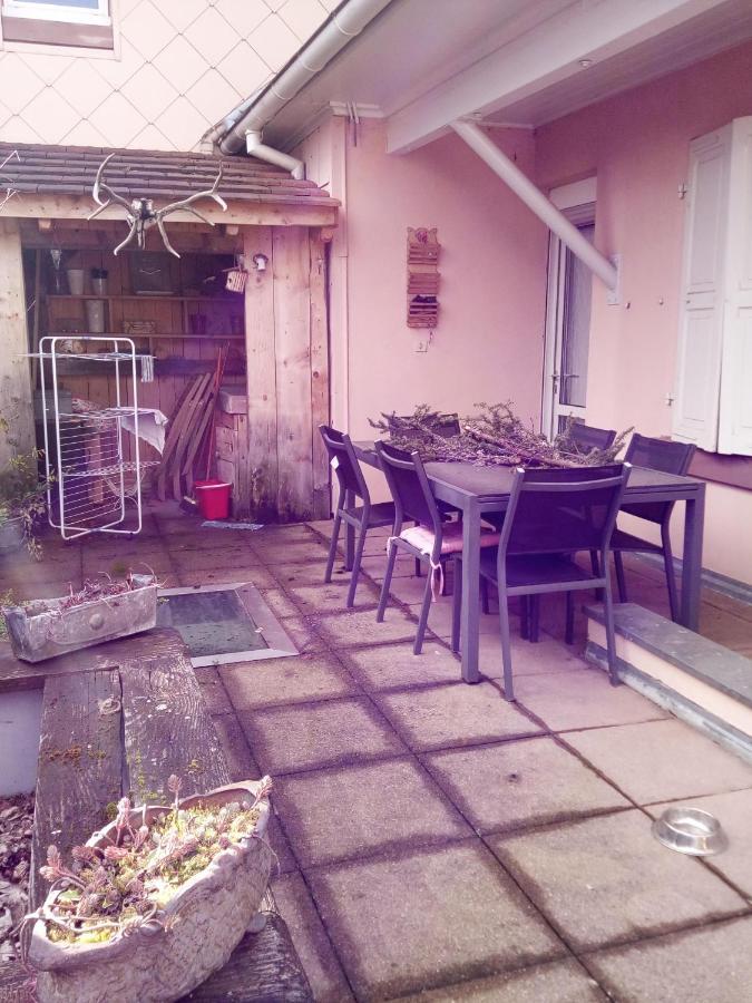 Spacieux Appartement Dans Le Centre De Munster เมาสแตร์ ภายนอก รูปภาพ